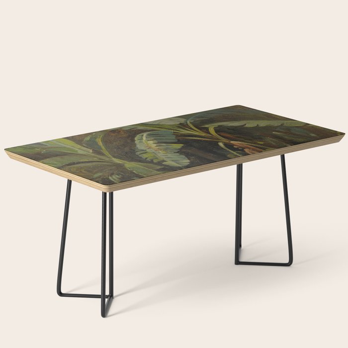  Tropical Vintage Jungle Botanicals in Earthy Greens and Lush Forest Tones Coffee Table Gallery Image 1