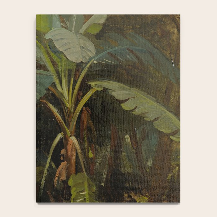  Tropical Vintage Jungle Botanicals in Earthy Greens and Lush Forest Tones Notebook Gallery Image 4
