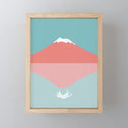 Cat Landscape 194: Reflection Mini Art Print Gallery Image 1