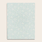 William Morris Mallow Chalk Duck Egg Blue Notebook Gallery Image 4