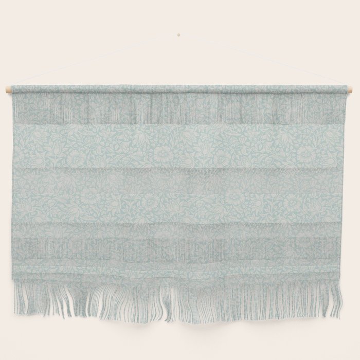 William Morris Mallow Chalk Duck Egg Blue Wall Hanging Gallery Image 1