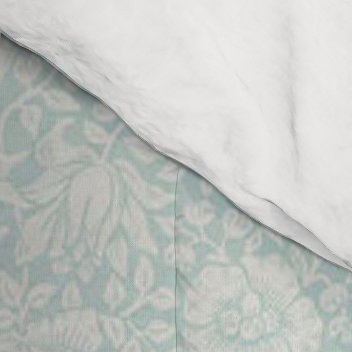 William Morris Mallow Chalk Duck Egg Blue Comforter Gallery Image 4