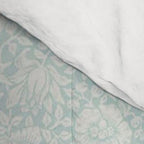 William Morris Mallow Chalk Duck Egg Blue Comforter Gallery Image 4