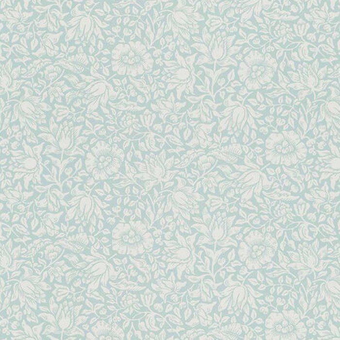 William Morris Mallow Chalk Duck Egg Blue Coffee Mug Gallery Image 2