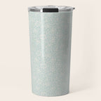 William Morris Mallow Chalk Duck Egg Blue Travel Mug Gallery Image 1