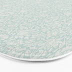 William Morris Mallow Chalk Duck Egg Blue Bath Mat Gallery Image 3