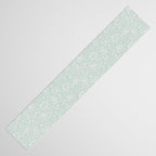 William Morris Mallow Chalk Duck Egg Blue Table Runner Gallery Image 3