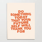 Do Something Today That Your Future Self Will Thank You For in Orange Notebook Gallery Image 4