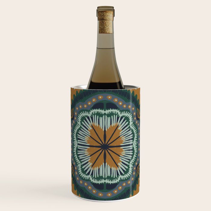 Winter Symmetric Pattern Wine Chiller Gallery Image 1