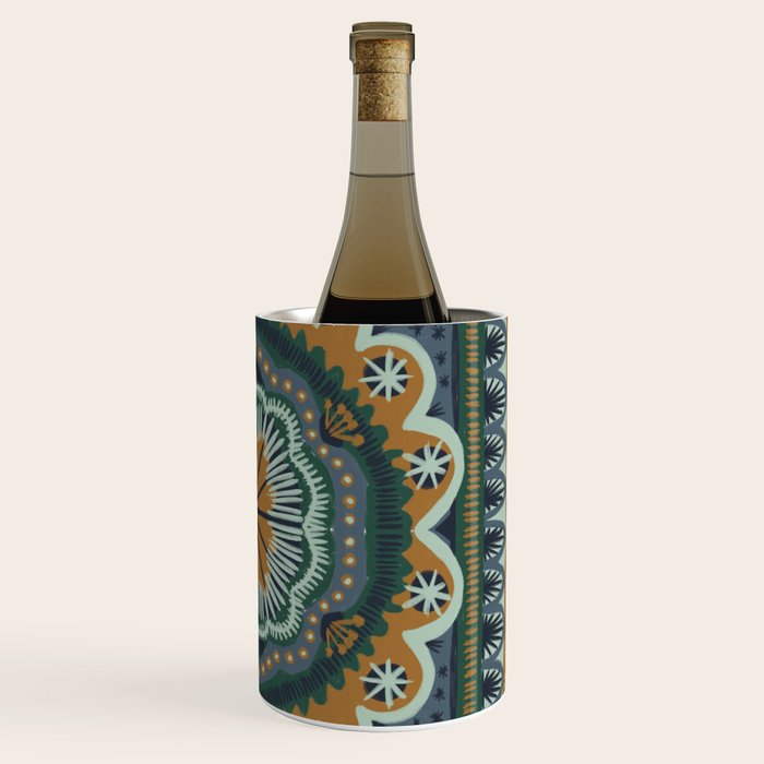 Winter Symmetric Pattern Wine Chiller Gallery Image 3