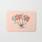 Cancer Zodiac Balloons Bath Mat Gallery Image 1