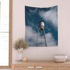 Marfa Water Tower Wall Tapestry Gallery Image 2