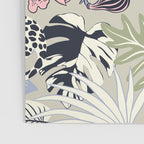tropical seamless pattern with leopards Poster Gallery Image 3