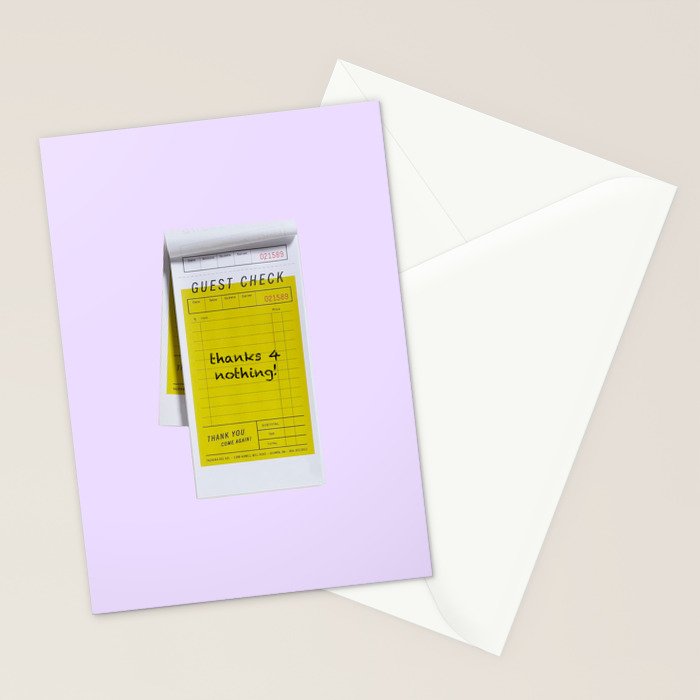 checking out Stationery Card Gallery Image 2