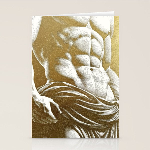 Divine Touch (Gold Doesn't Print Shiny) Stationery Card Gallery Image 1