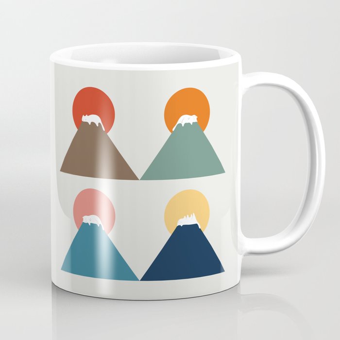 Cat Landscape 26 Coffee Mug Gallery Image 1