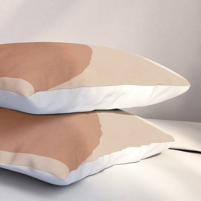 Minimal Abstract Shapes 7 Pillow Sham Gallery Image 3