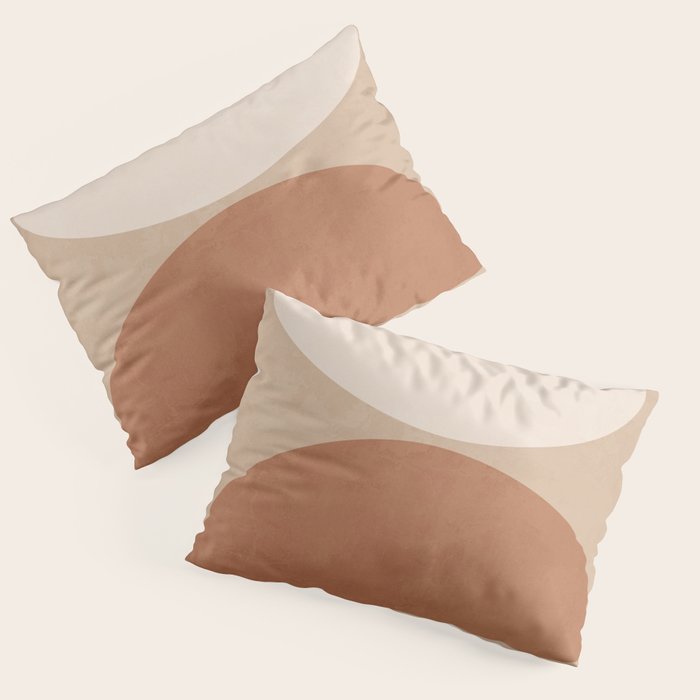 Minimal Abstract Shapes 7 Pillow Sham Gallery Image 1