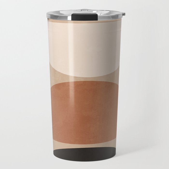 Minimal Abstract Shapes 7 Travel Mug Gallery Image 1