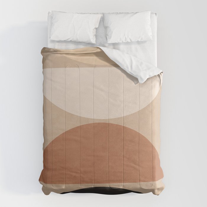 Minimal Abstract Shapes 7 Comforter Gallery Image 6