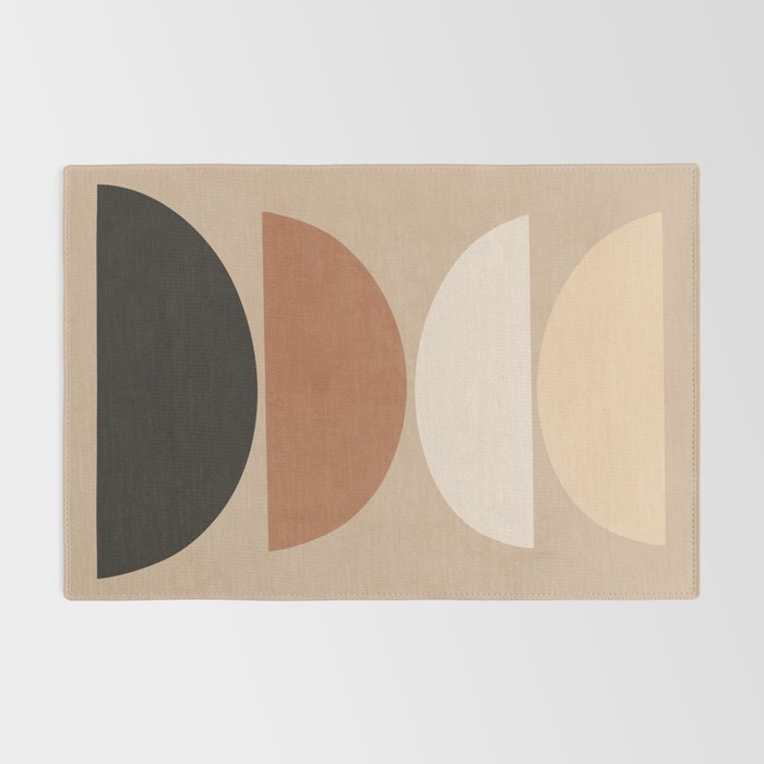 Minimal Abstract Shapes 7 Rug Gallery Image 2