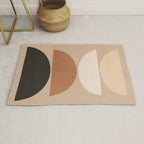 Minimal Abstract Shapes 7 Rug Gallery Image 1