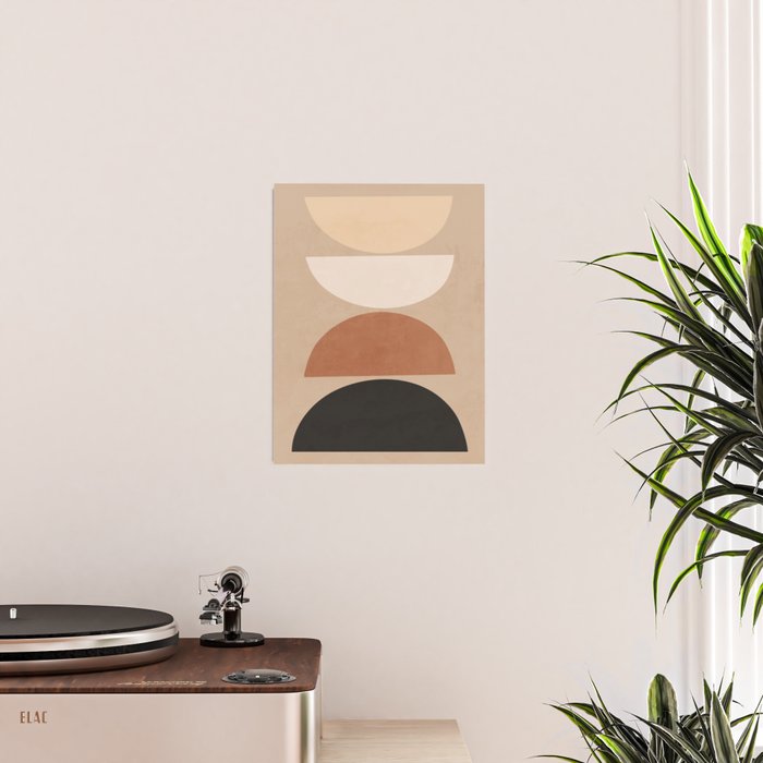 Minimal Abstract Shapes 7 Poster Gallery Image 2