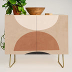 Minimal Abstract Shapes 7 Credenza Gallery Image 1