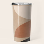 Minimal Abstract Shapes 7 Travel Mug Gallery Image 3