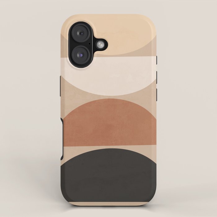 Minimal Abstract Shapes 7 iPhone Case Gallery Image 1