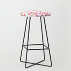 Bamboo Stems - Pink Palette Stool Gallery Image 1