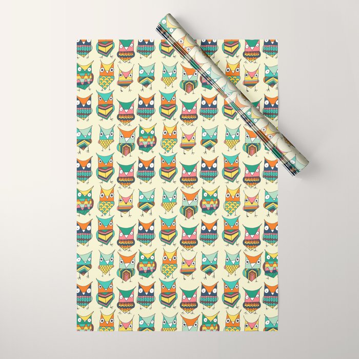 Give a hoot Wrapping Paper Gallery Image 1