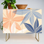 Modern Neutral Tropical Print II Credenza Gallery Image 1