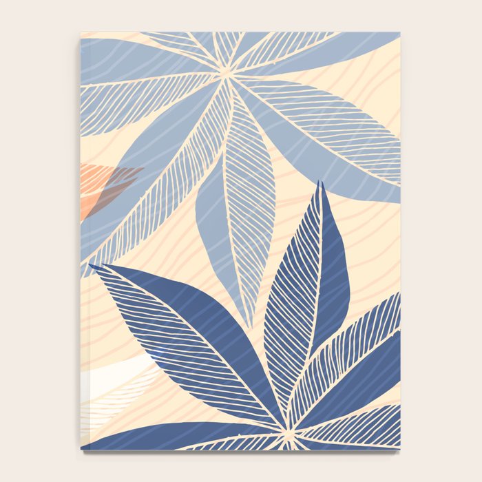 Modern Neutral Tropical Print II Notebook Gallery Image 4