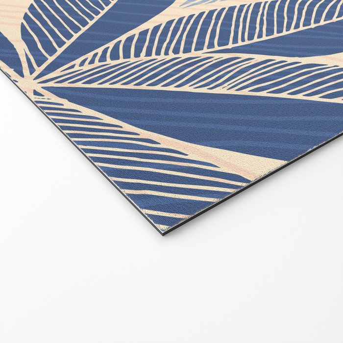 Modern Neutral Tropical Print II Welcome Mat Gallery Image 2