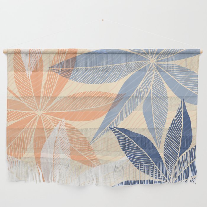 Modern Neutral Tropical Print II Wall Hanging Gallery Image 1