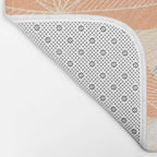Modern Neutral Tropical Print II Bath Mat Gallery Image 2