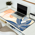 Modern Neutral Tropical Print II Desk Mat Gallery Image 2