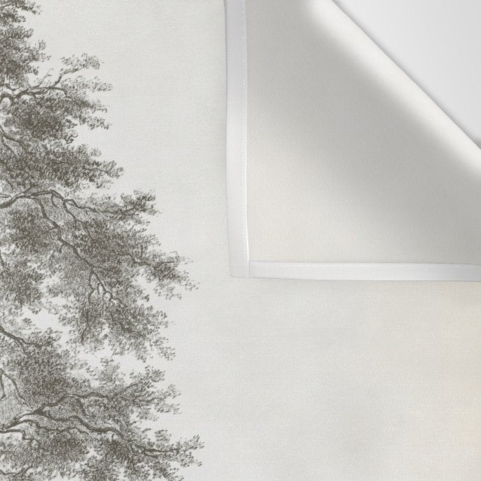 Sequoia Tree Illustration - The Three Graces at Mariposa Grove in Yosemite National Park Wall Tapestry Gallery Image 3