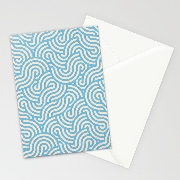 SWIRL Lake and Oat Stationery Card Gallery Image 2