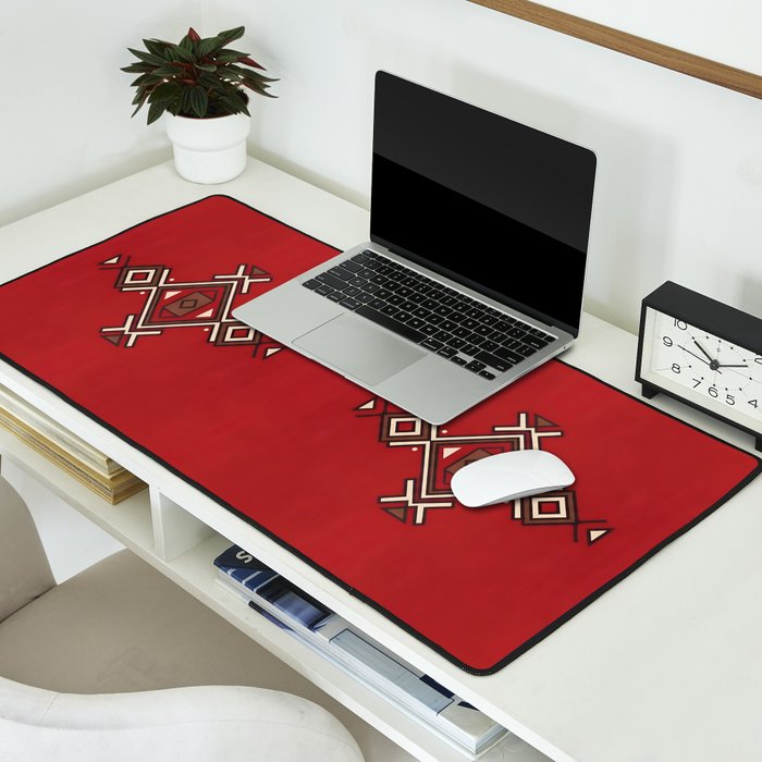 Ruby Solitude Heart of the High Desert Desk Mat Gallery Image 2