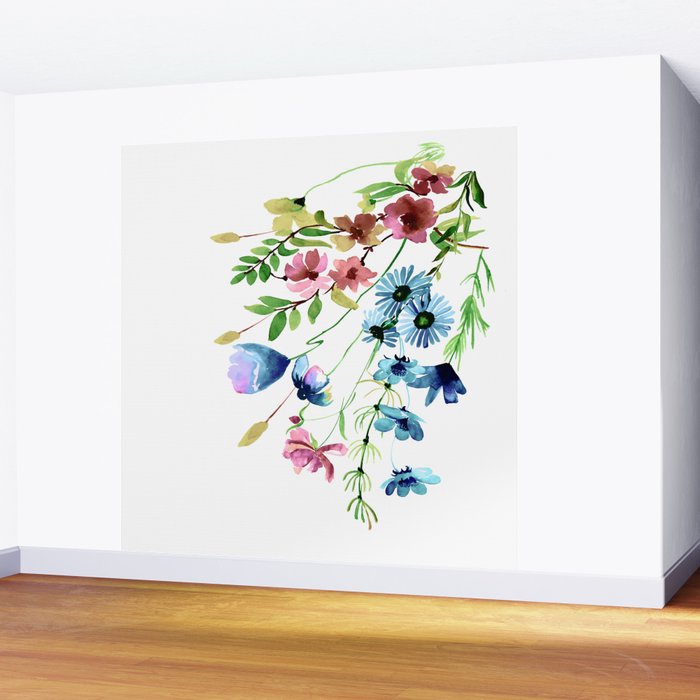 Springtime II Wall Mural Gallery Image 2