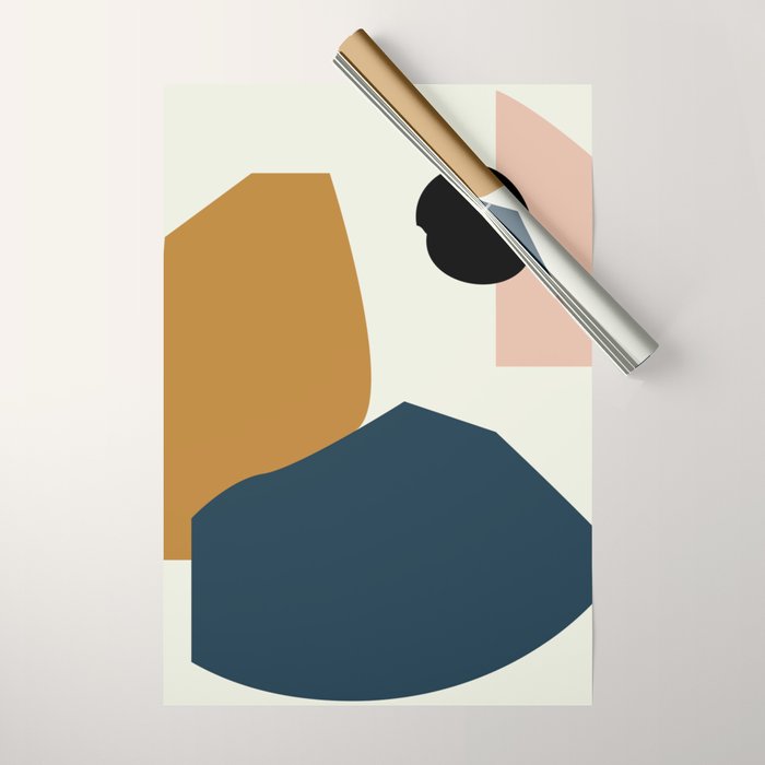 Shape study #1 - Lola Collection Wrapping Paper Gallery Image 1