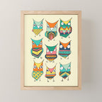 Give a hoot Mini Art Print Gallery Image 1