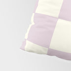 Lilac Check Pattern Pillow Sham Gallery Image 4