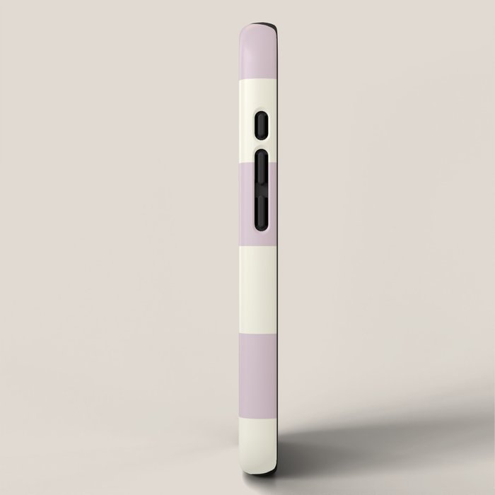 Lilac Check Pattern iPhone Case Gallery Image 2