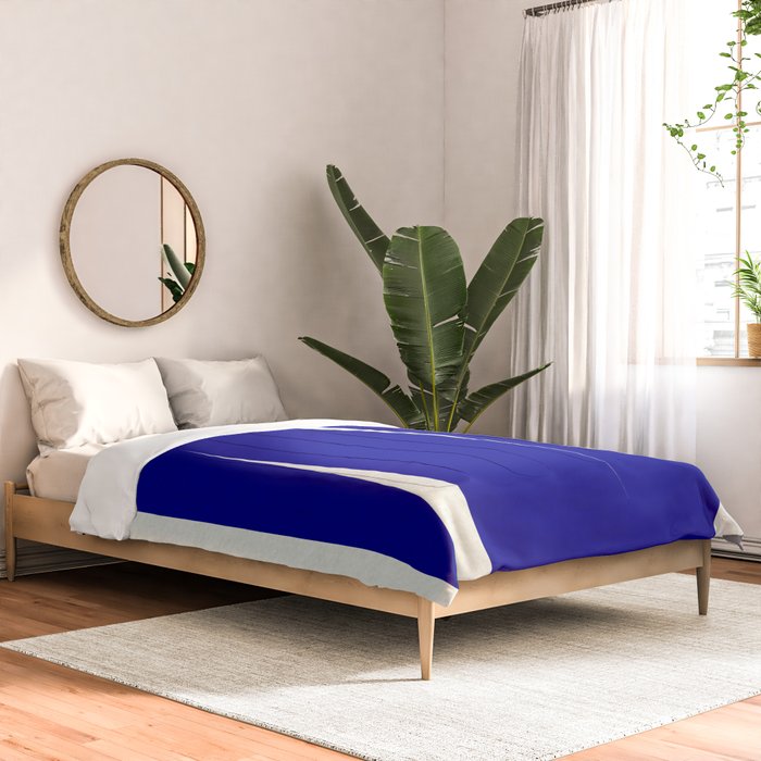 simple abstract shape-03 blue Comforter Gallery Image 2
