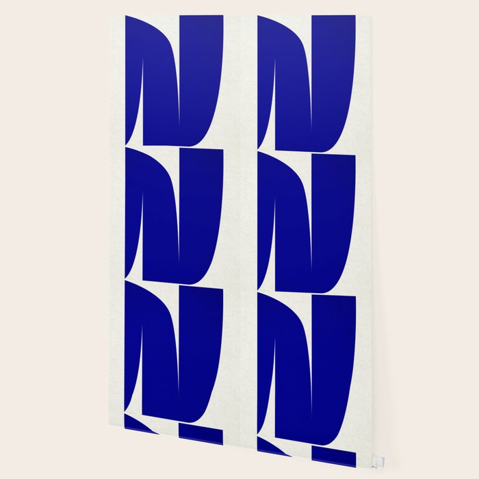 simple abstract shape-03 blue Wallpaper Gallery Image 2
