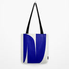 simple abstract shape-03 blue Tote Bag Gallery Image 2