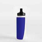 simple abstract shape-03 blue Water Bottle Gallery Image 2